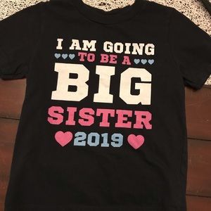 Big sister 2019 T-shirt. - 4t